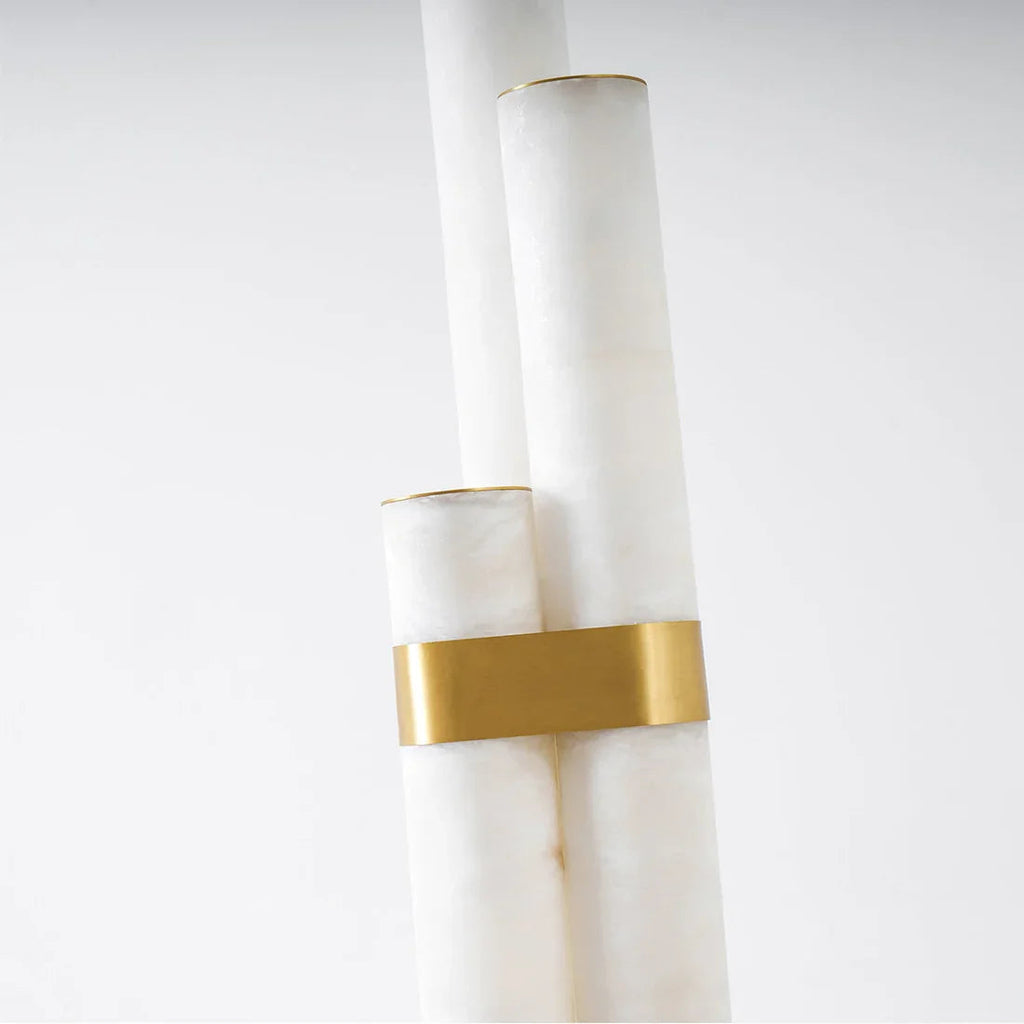 Alabaster Tube Floor Lamp | wildoxy