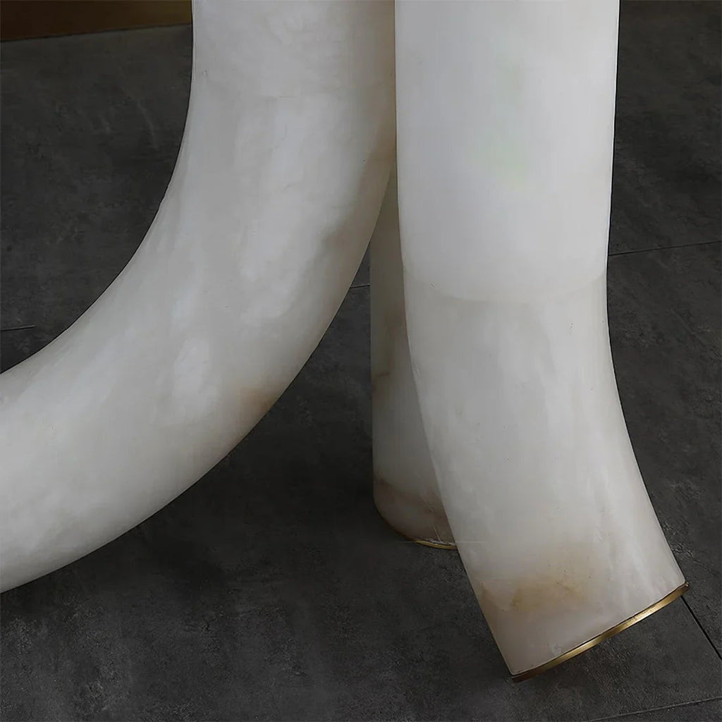 Alabaster Tube Floor Lamp | wildoxy
