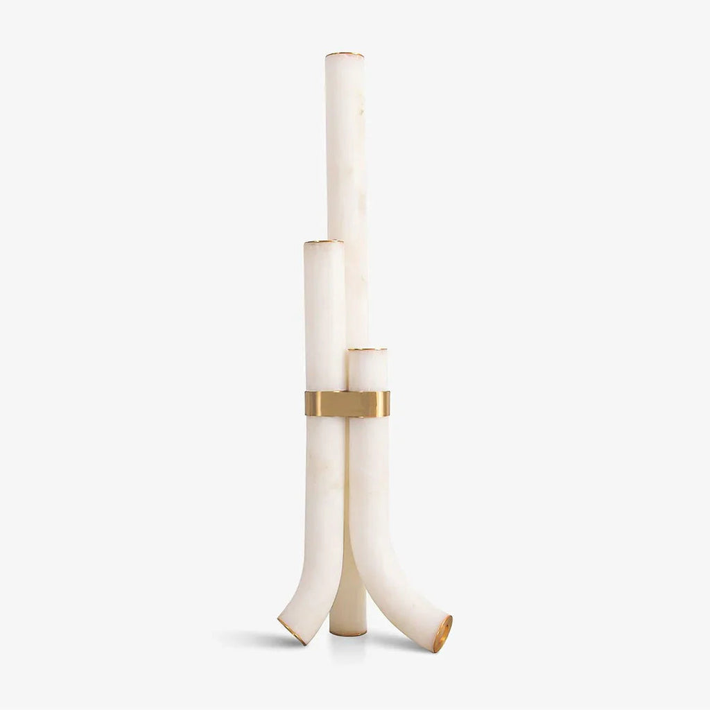 Alabaster Tube Floor Lamp | wildoxy