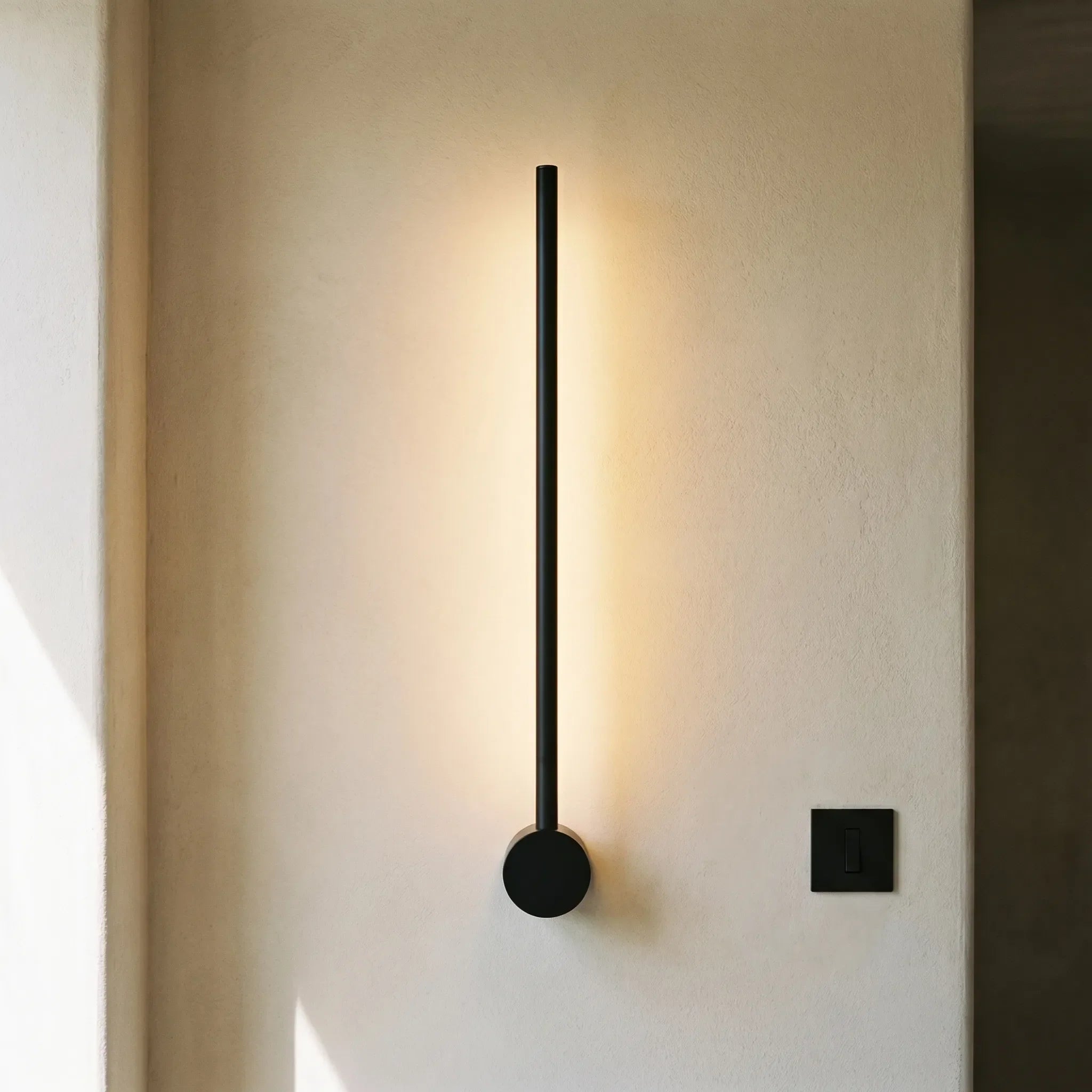 Vertical Linear Wall Lamp -  Ambient Room Lighting - Wildoxy