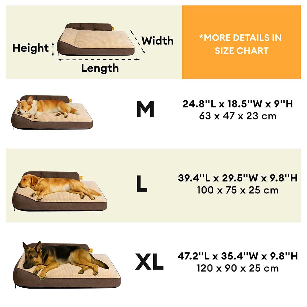 Washable Extra-Thick Plush Pet Cushion for Dogs & Cats