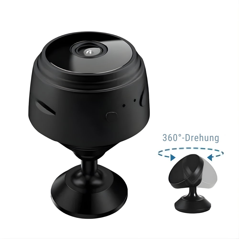 Trådlös backkamera — 720P, 128GB, magnetisk 360°