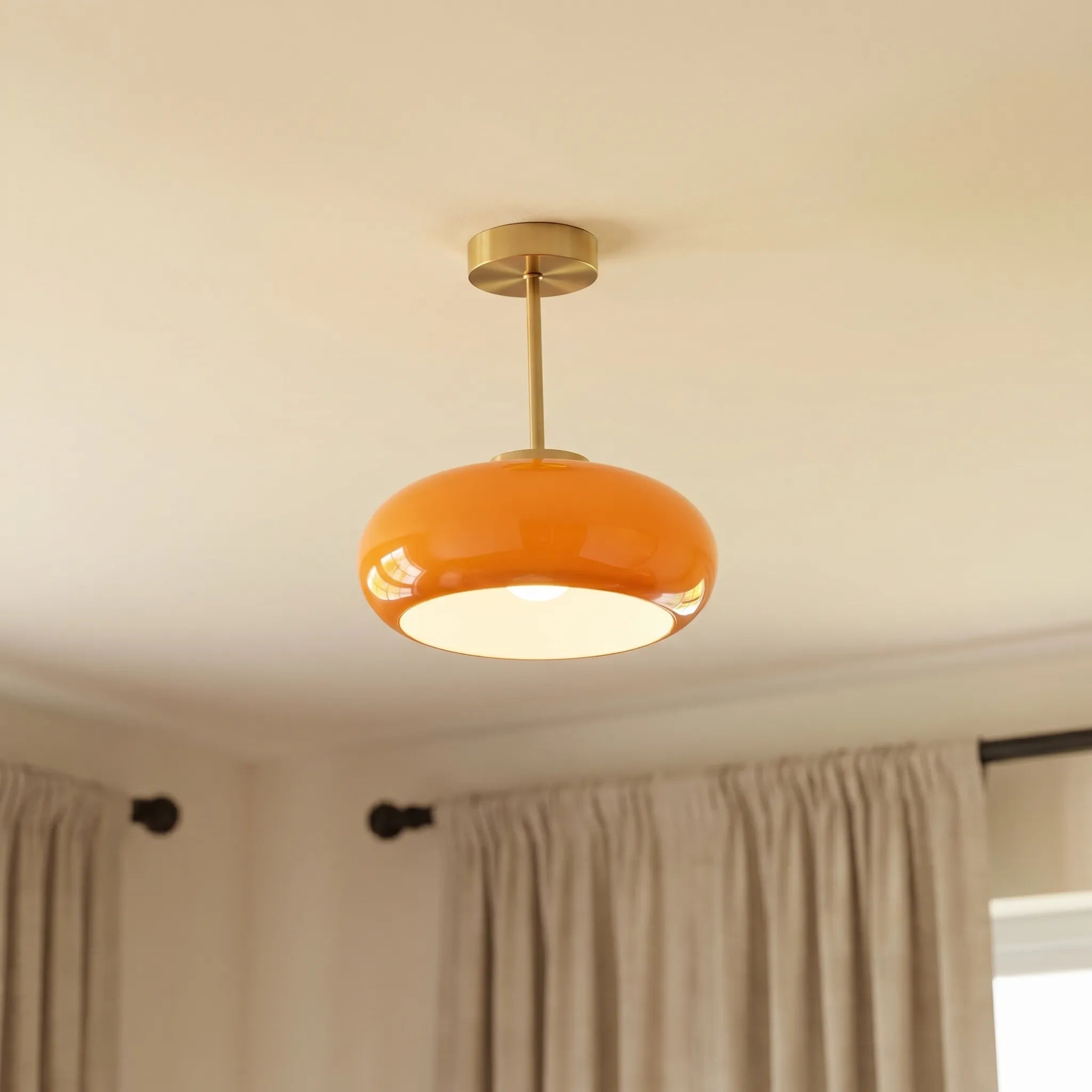 Vintage Style Ceiling Light -  Illuminating Living Spaces - Wildoxy