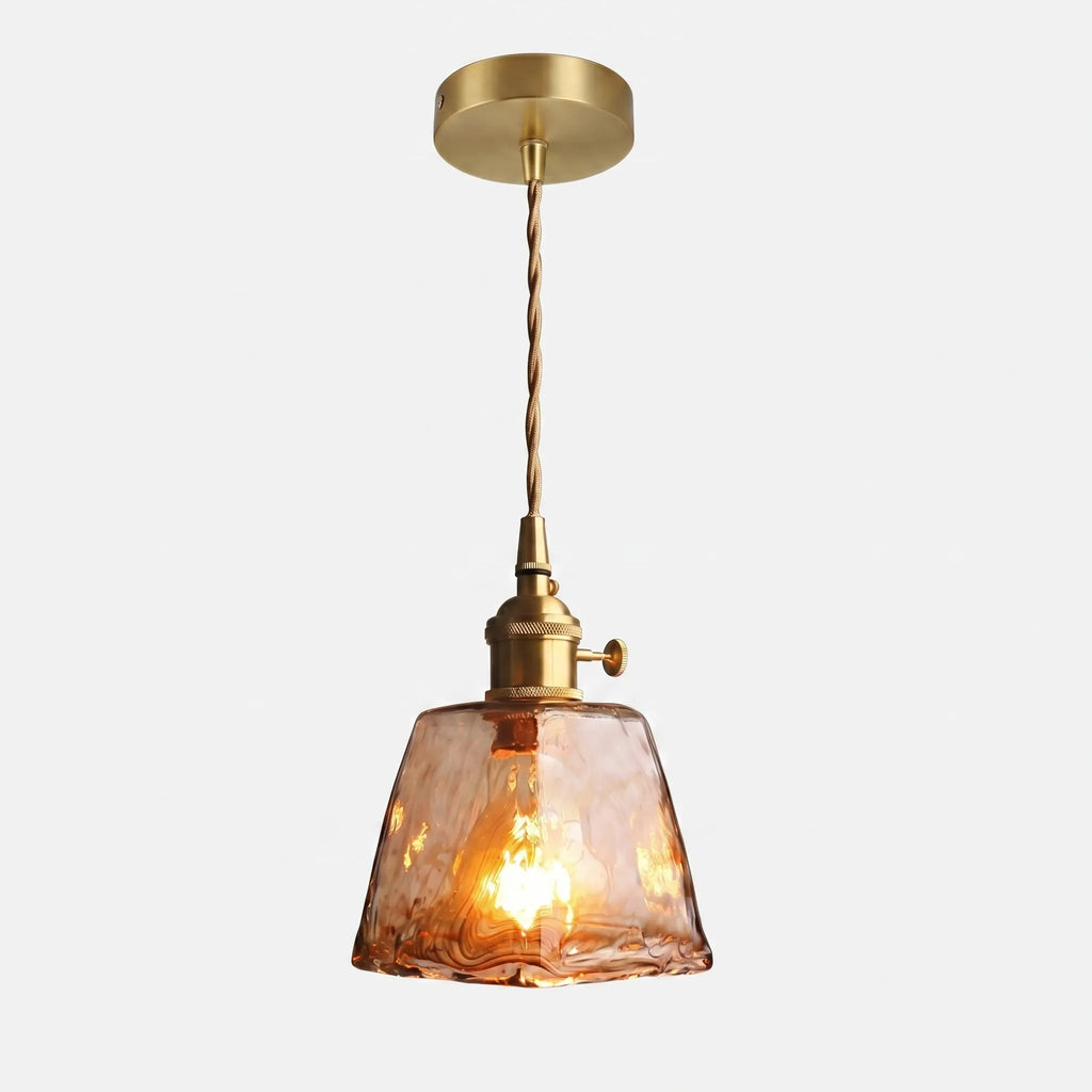 Vintage Pendant Lamp -  Illuminating Dining Spaces - Wildoxy