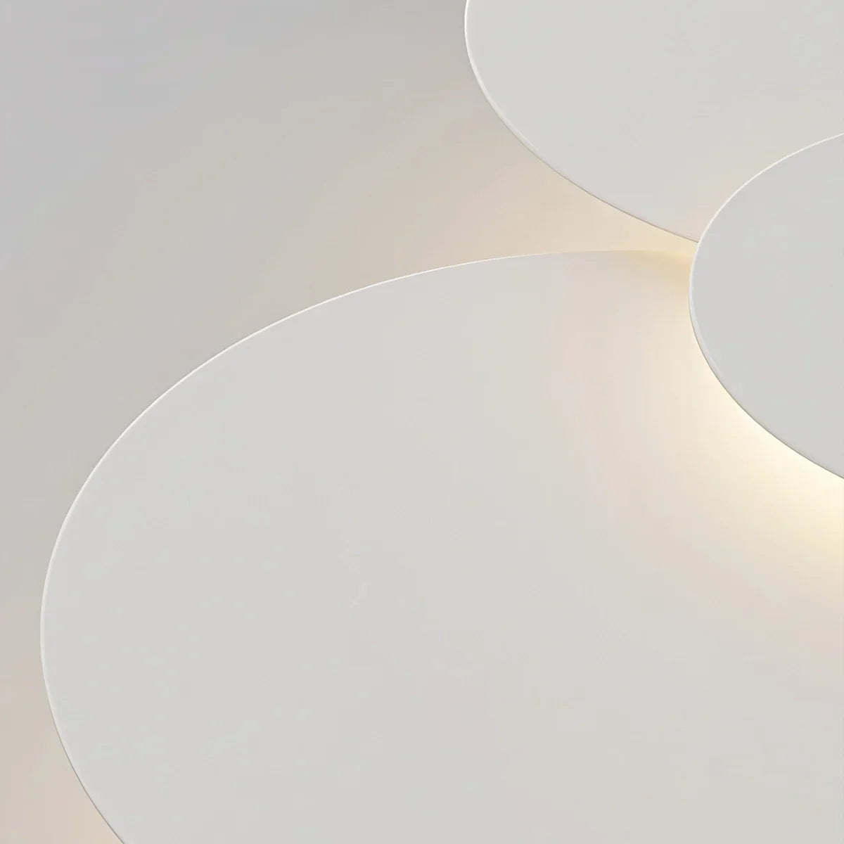 LED-loftlampe - hvide justerbare skiver, dæmpning med fjernbetjening
