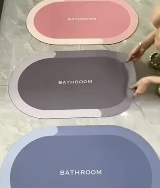Quick-Drying Bath Mat — Extra Absorbent, Non-Slip