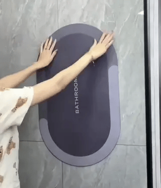 Quick-Drying Bath Mat — Extra Absorbent, Non-Slip