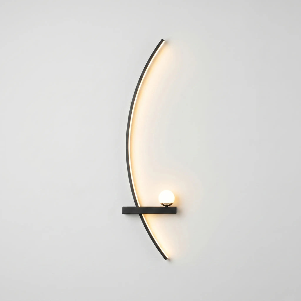 Modern Minimalist Wall Sconce -  Ambient Room Lighting - Wildoxy
