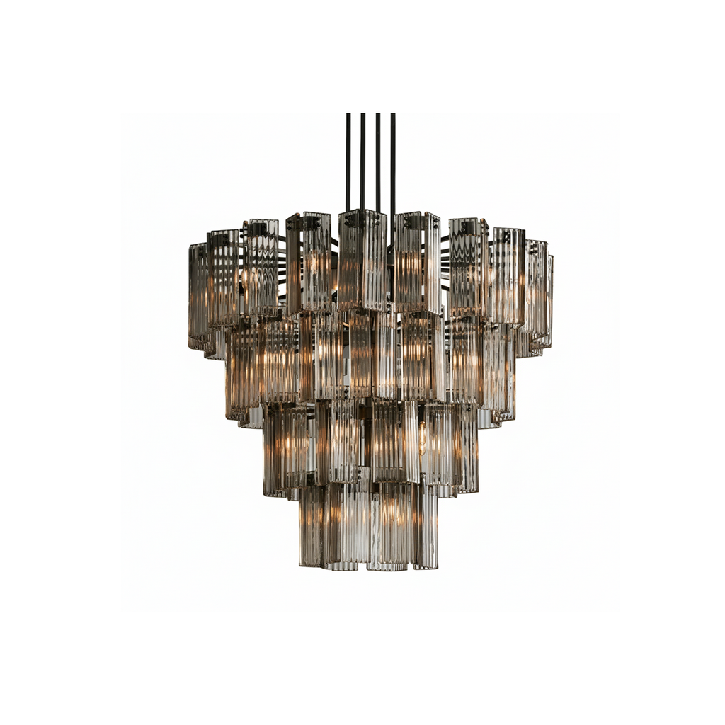 Art Glass Dearie Round Chandelier | wildoxy