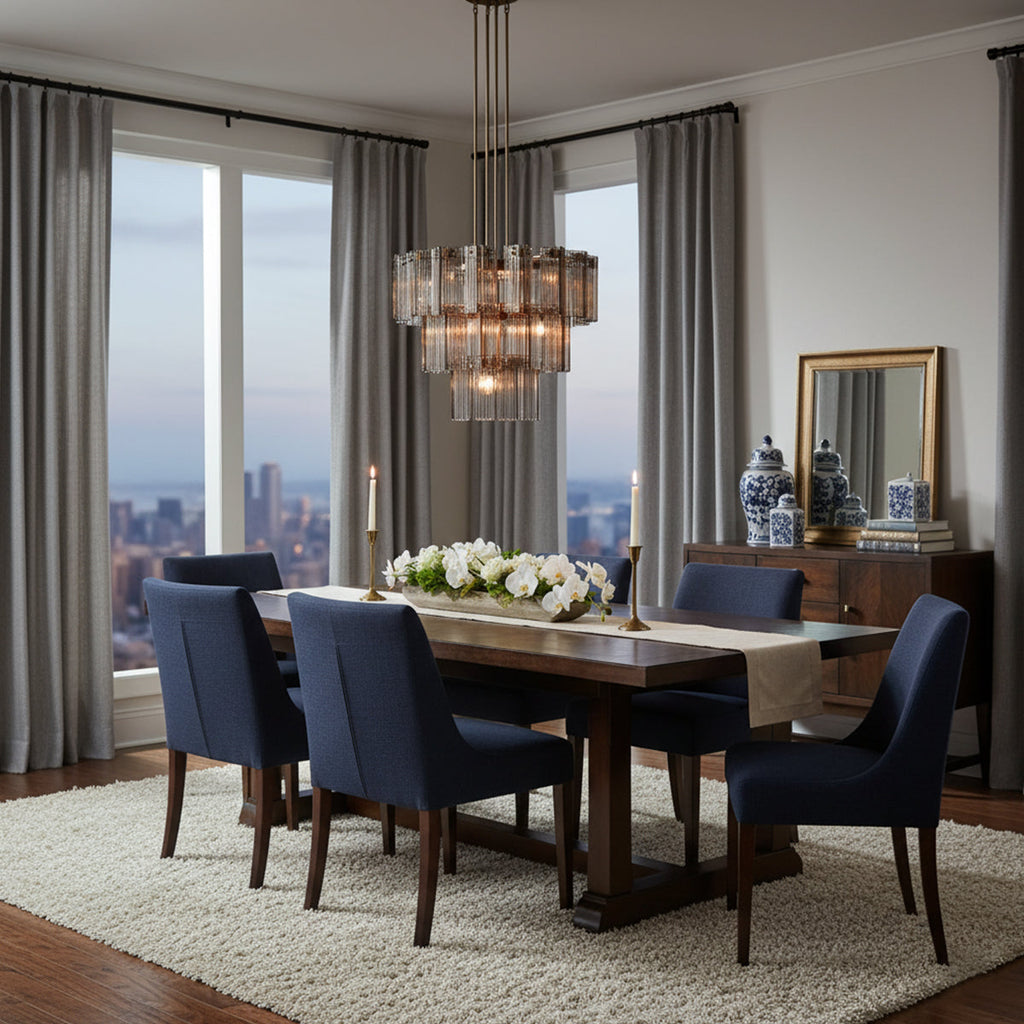 Art Glass Dearie Round Chandelier | wildoxy