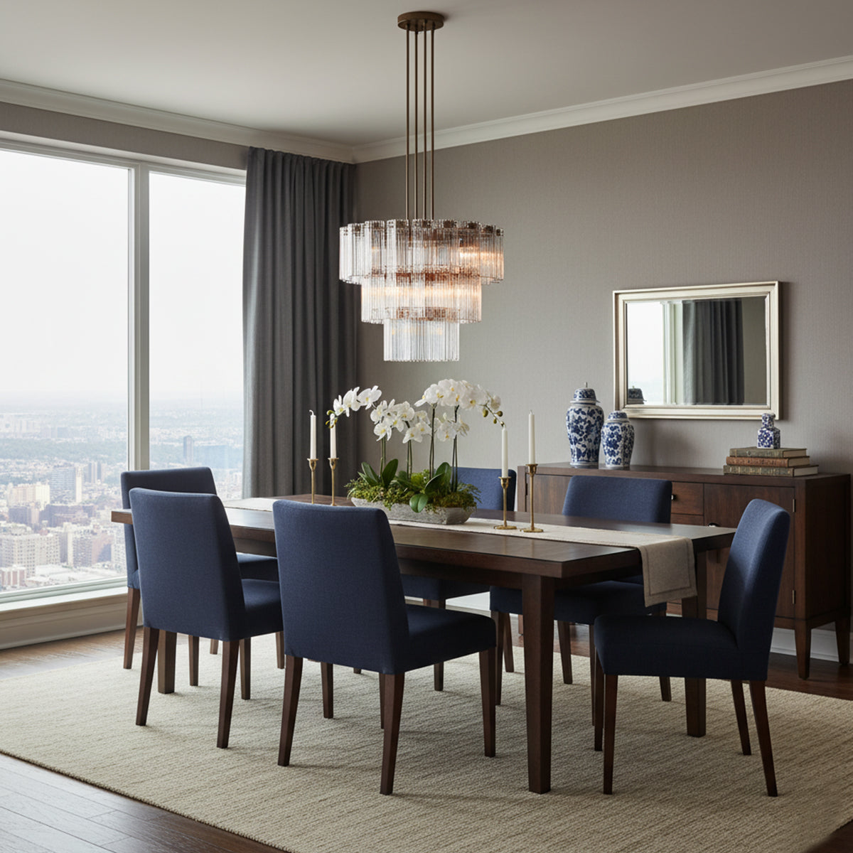 Art Glass Dearie Round Chandelier | wildoxy