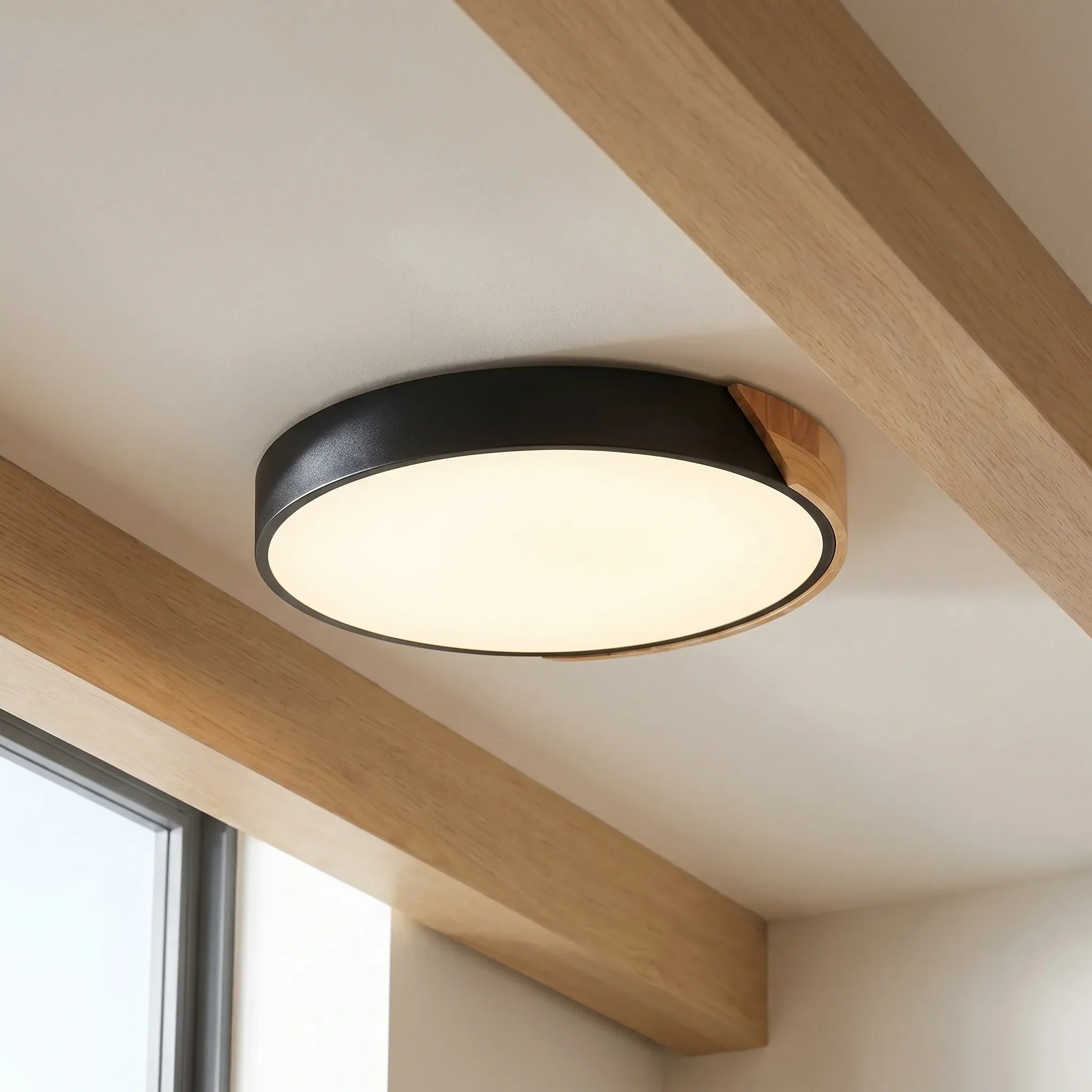 Modern Flush Ceiling Light -  Brightening Living Spaces - Wildoxy