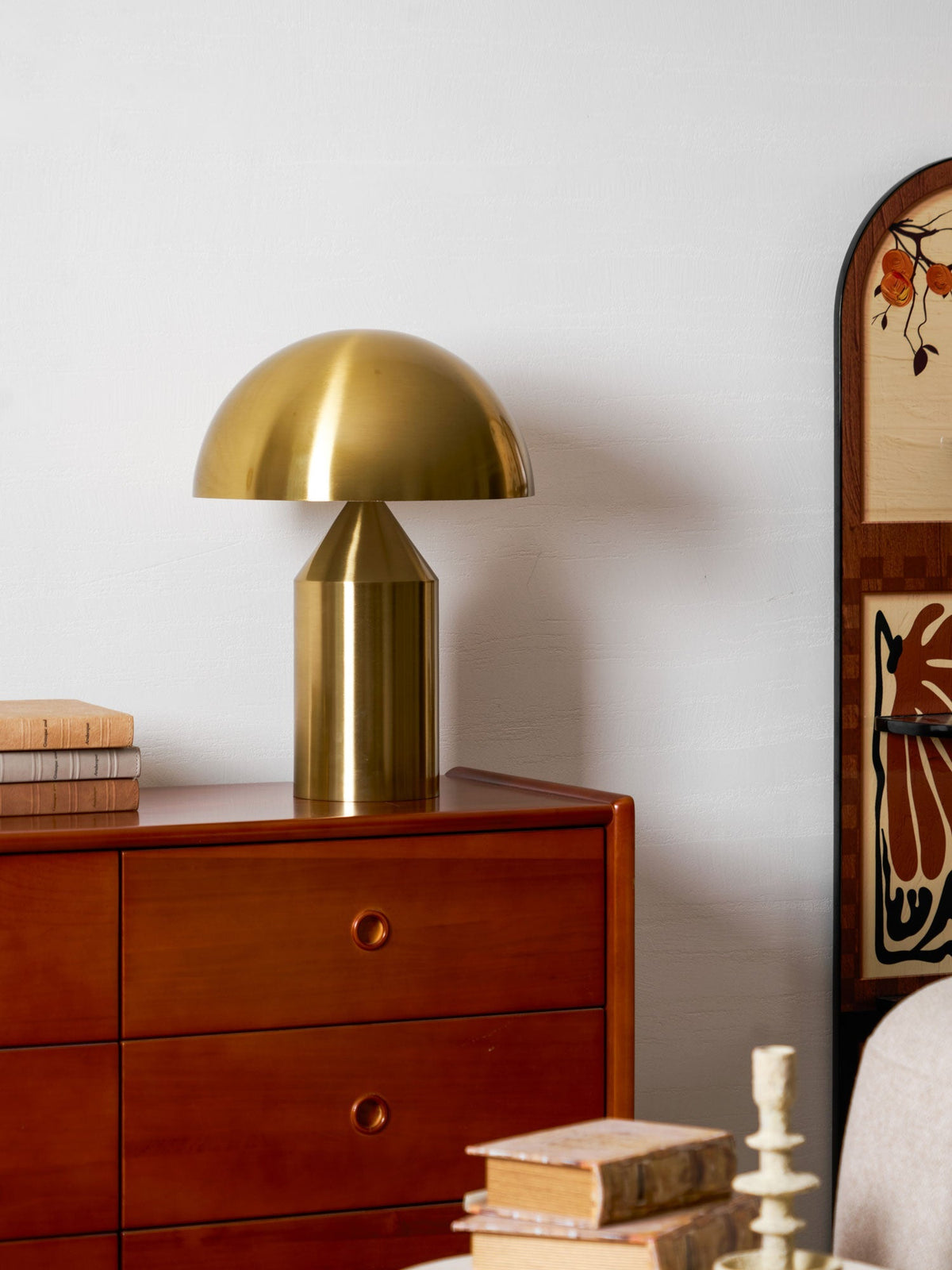 Geometrische Metalllampe — italienisches Design, 2 Größen, 5 Oberflächen