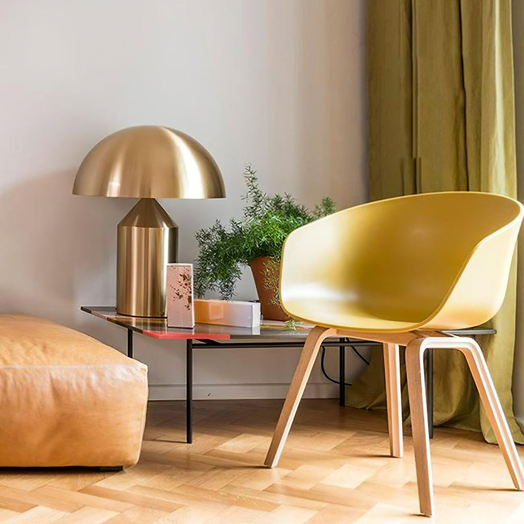 Geometrische Metalllampe — italienisches Design, 2 Größen, 5 Oberflächen