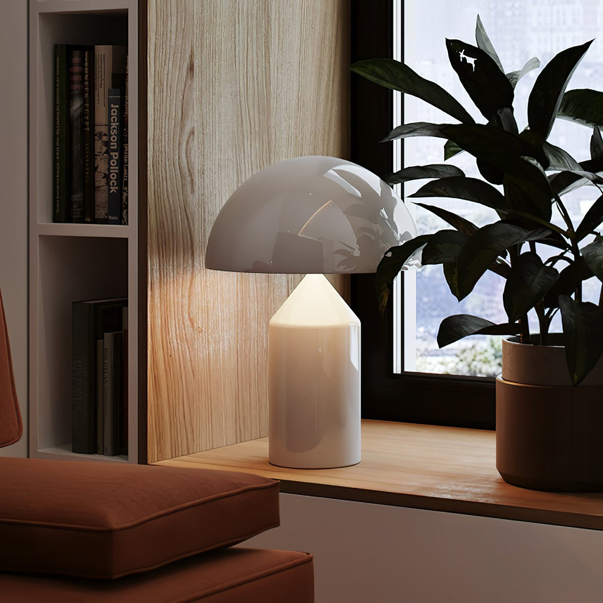 Geometrische Metalllampe — italienisches Design, 2 Größen, 5 Oberflächen