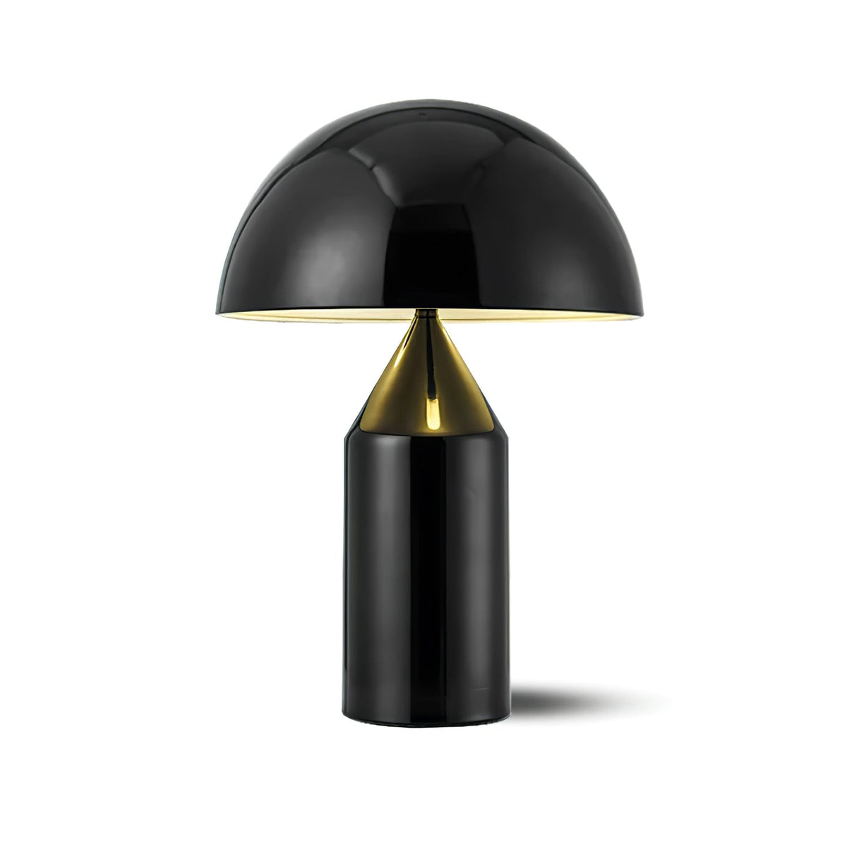 Geometrische Metalllampe — italienisches Design, 2 Größen, 5 Oberflächen