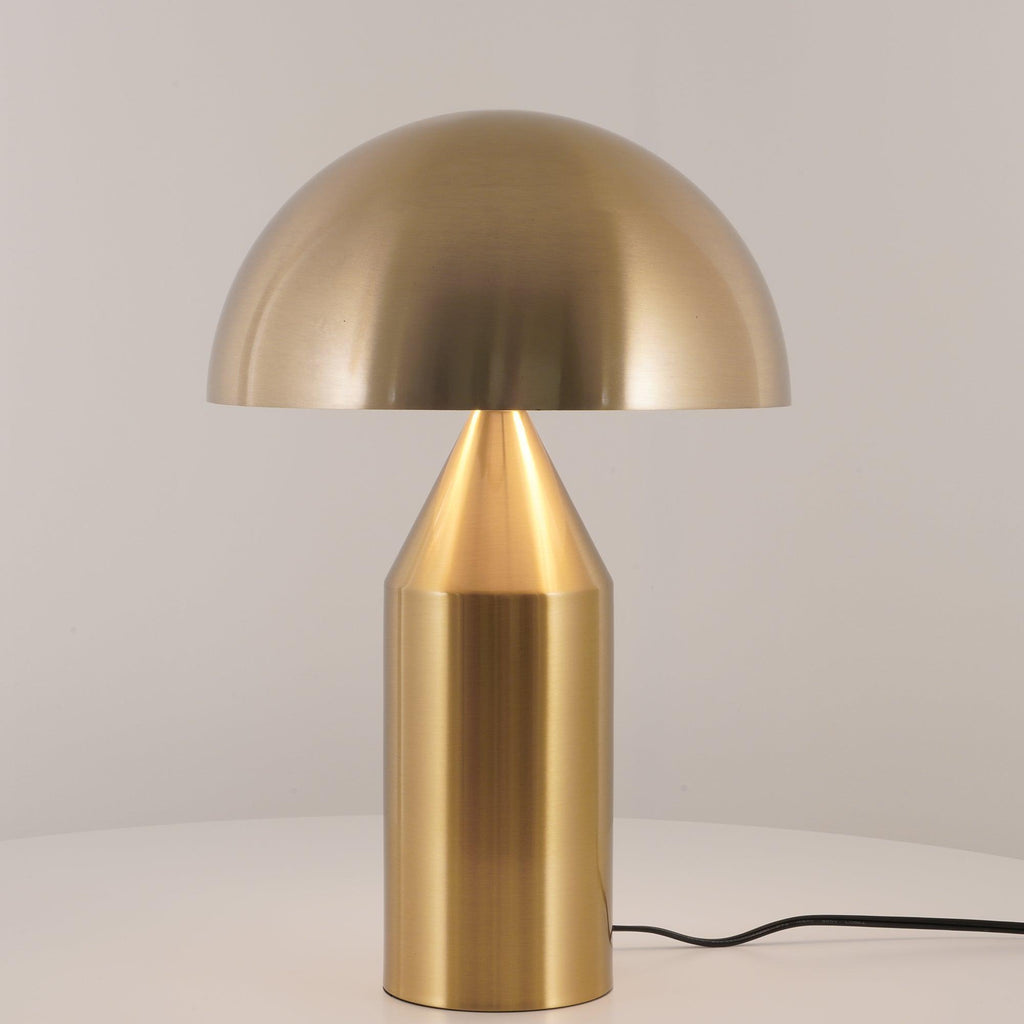 Geometrische Metalllampe — italienisches Design, 2 Größen, 5 Oberflächen