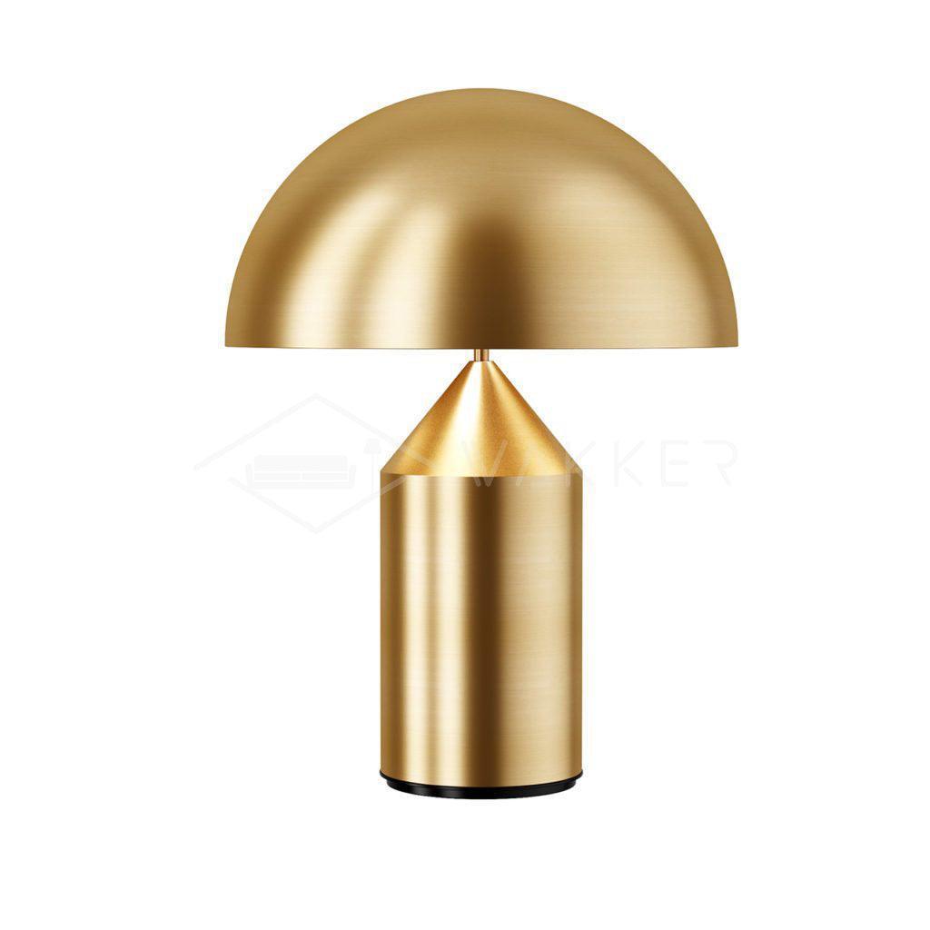 Geometrische Metalllampe — italienisches Design, 2 Größen, 5 Oberflächen