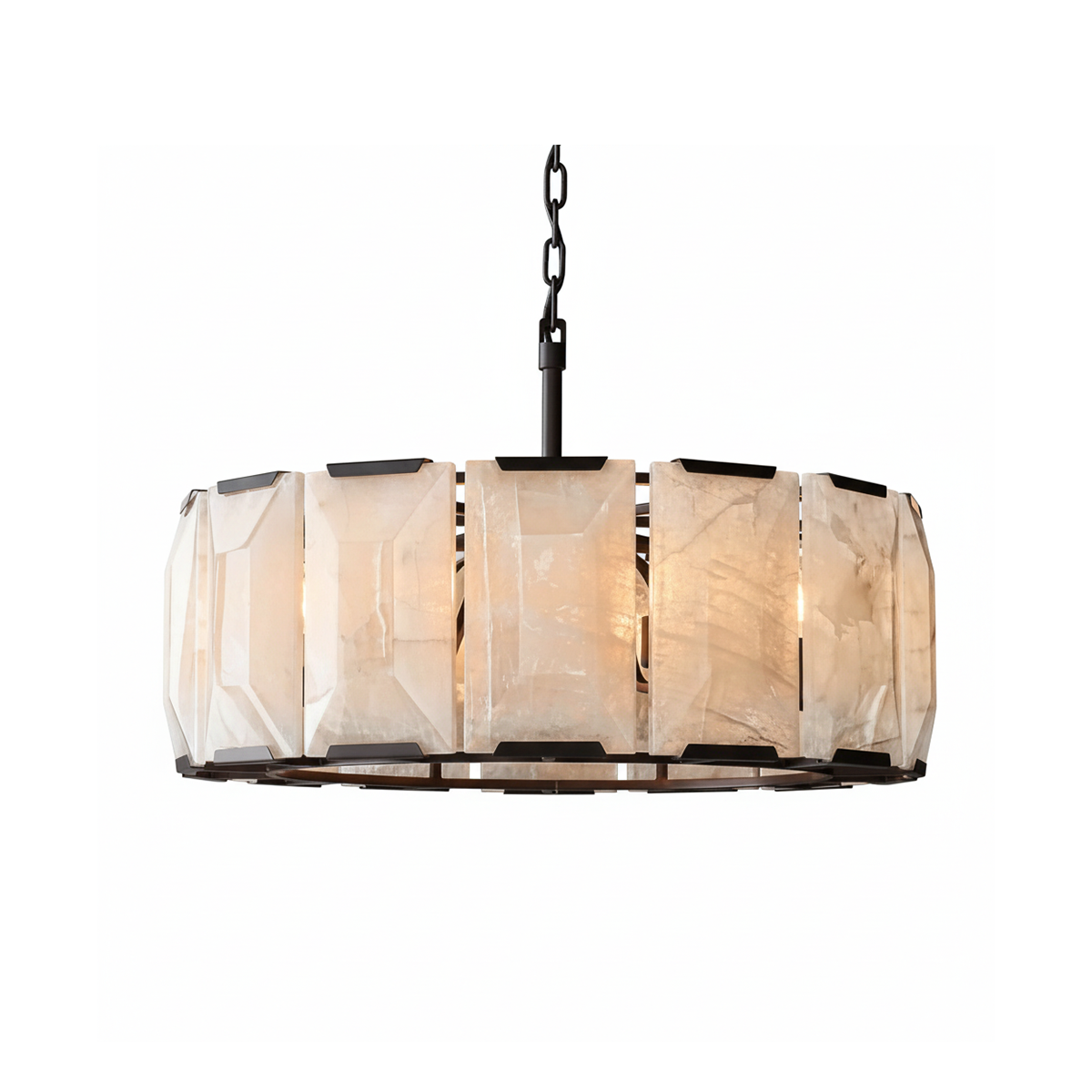 Aubrey Calcite Round Chandelier | wildoxy