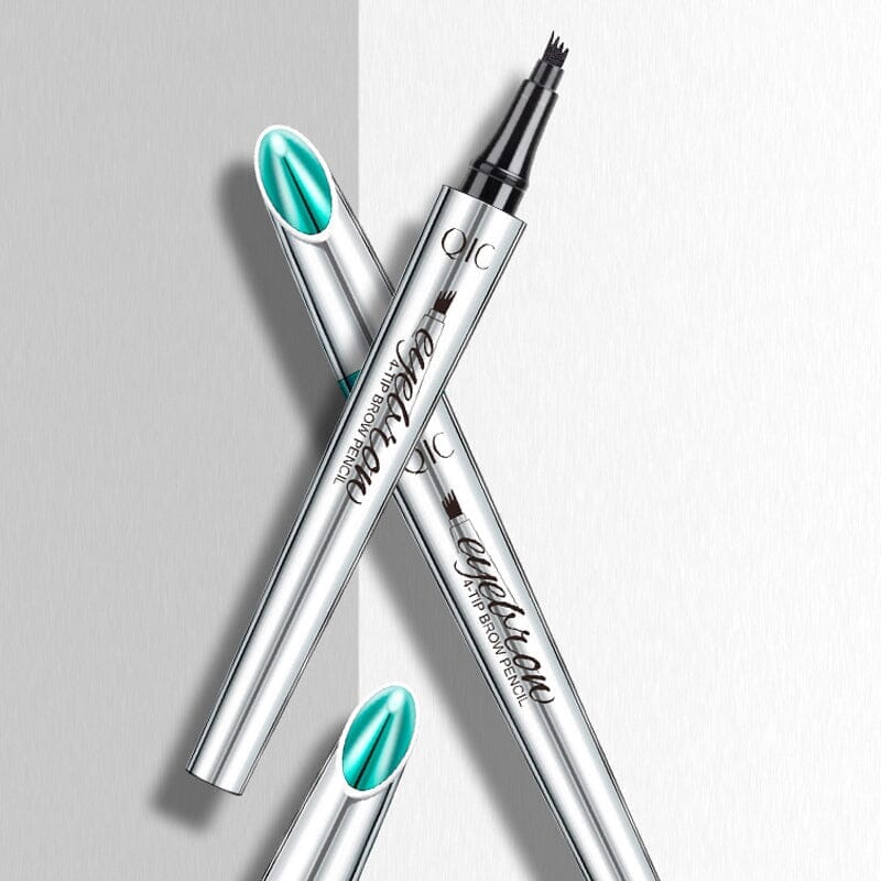 Vedenkestävä 4-kärkinen kulmakynä — microblading-efekti, 36 tunnin kesto