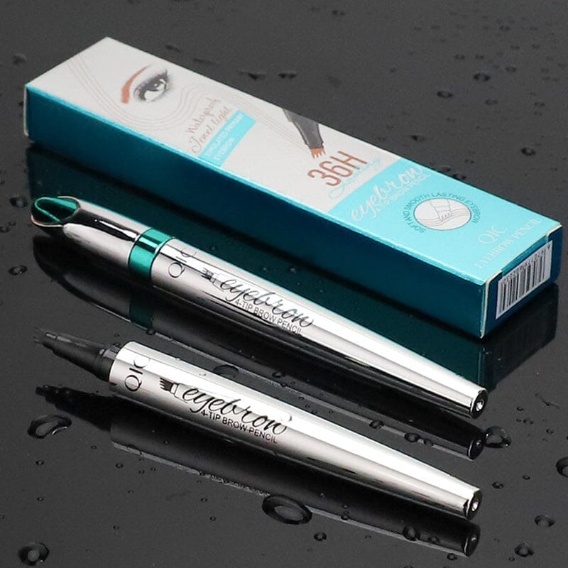Vedenkestävä 4-kärkinen kulmakynä — microblading-efekti, 36 tunnin kesto