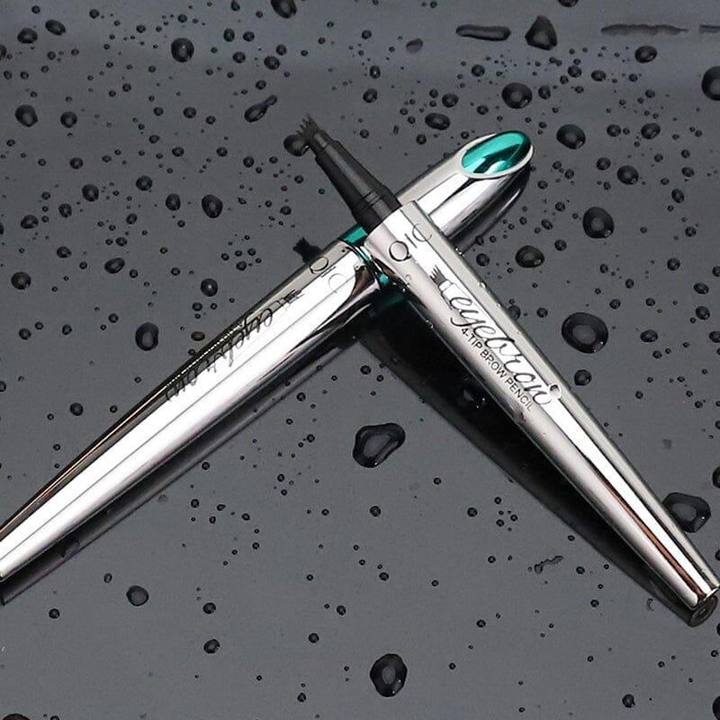 Vedenkestävä 4-kärkinen kulmakynä — microblading-efekti, 36 tunnin kesto