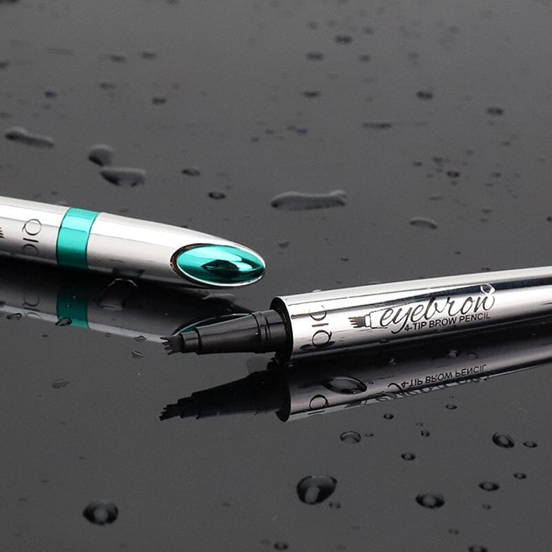 Vedenkestävä 4-kärkinen kulmakynä — microblading-efekti, 36 tunnin kesto