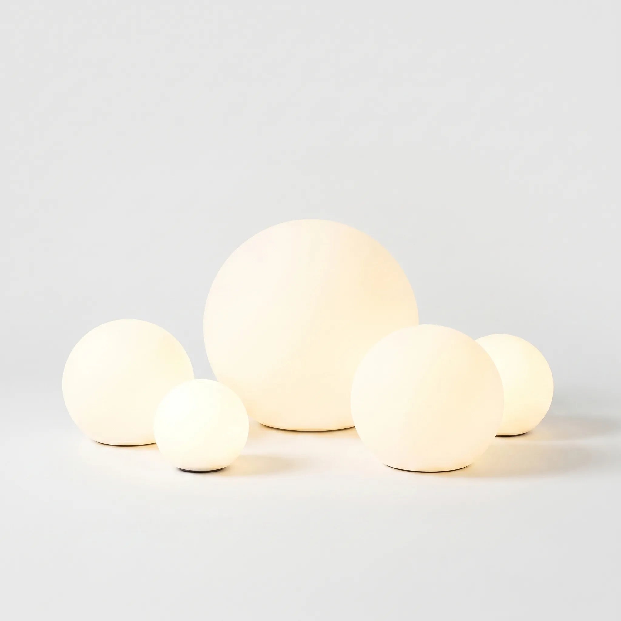 Spherical LED Garden Light -  Illuminating Garden Pathways - Wildoxy