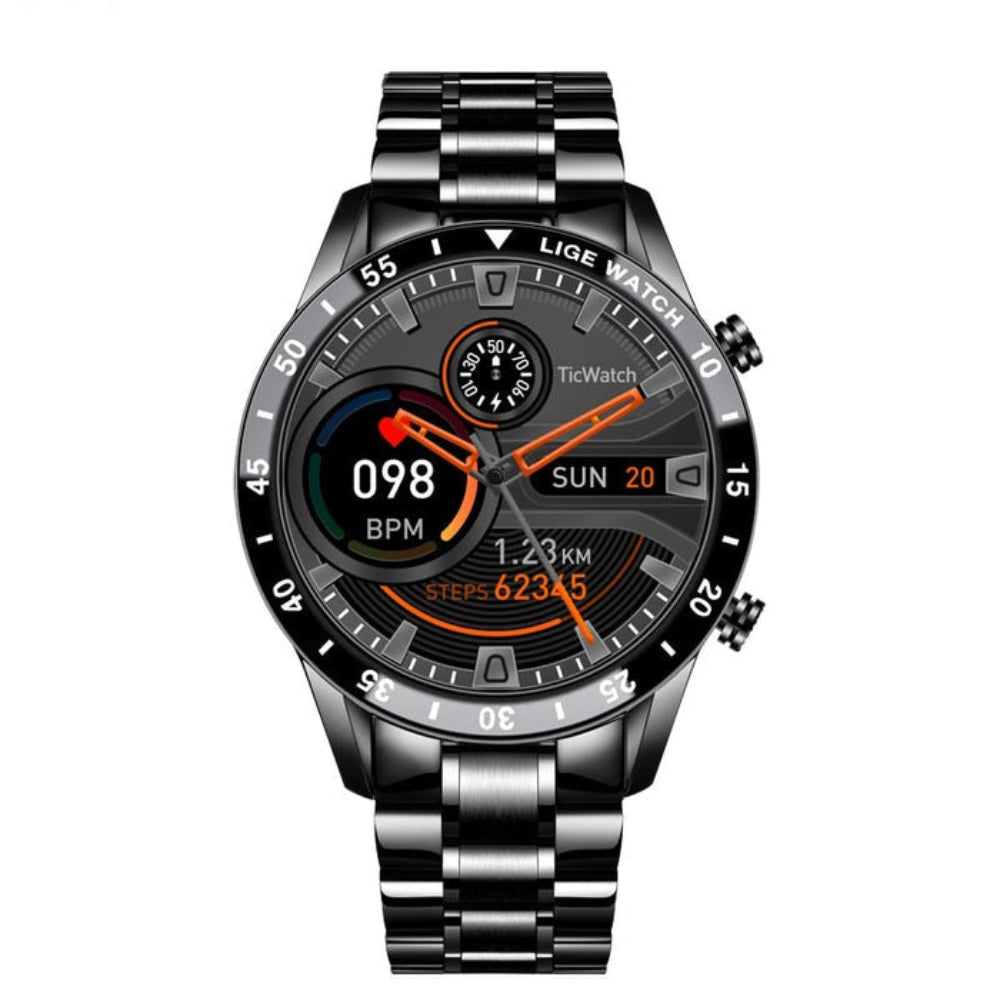 Smartwatch — ekran AMOLED, 4G, monitorowanie zdrowia
