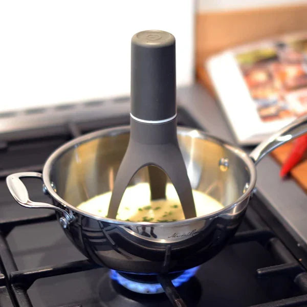Removedor automático para ollas — Velocidad ajustable, ayudante de cocina manos libres