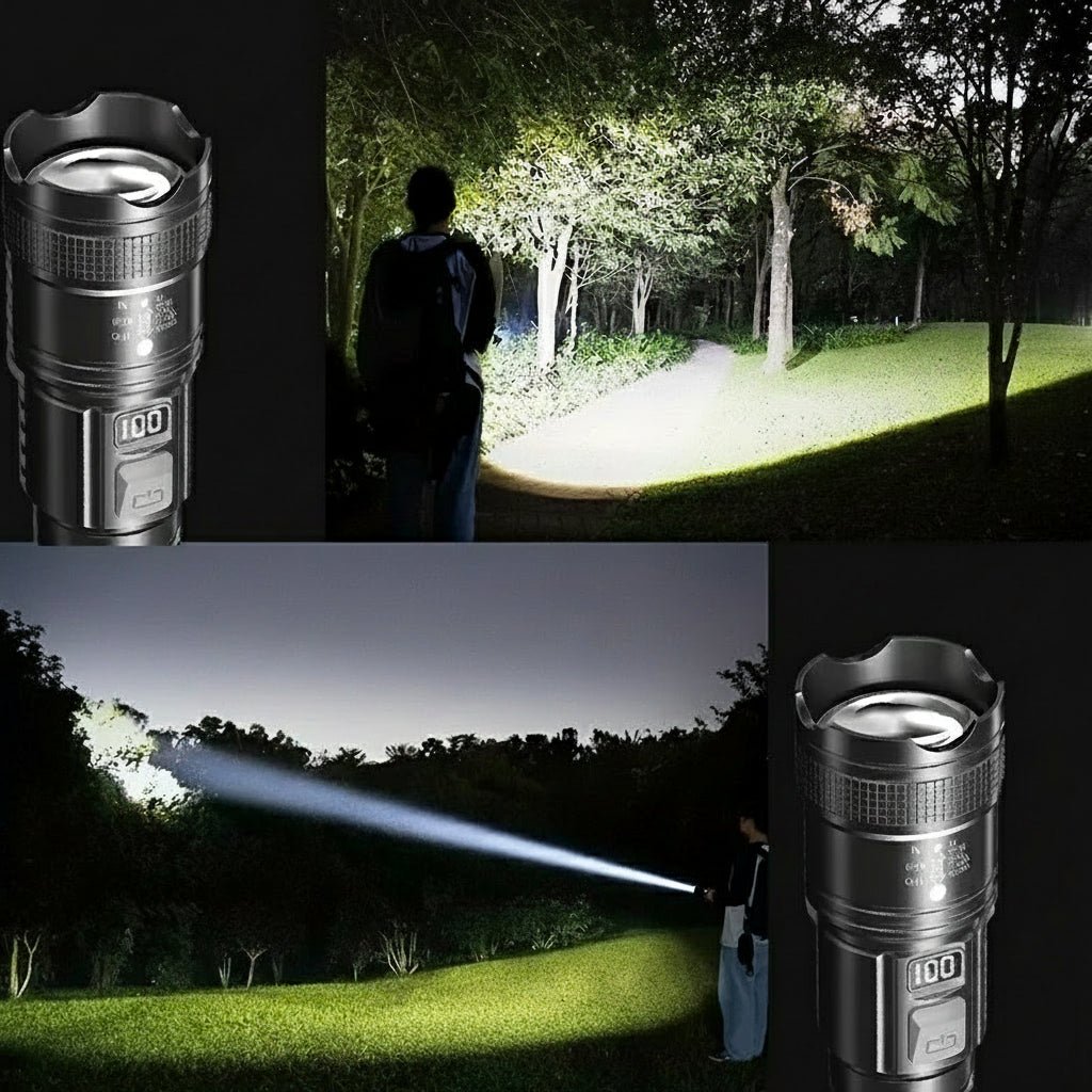 NovaBeam svítilna a lucerna — přenosné LED světlo s vysokým výkonem a voděodolností
