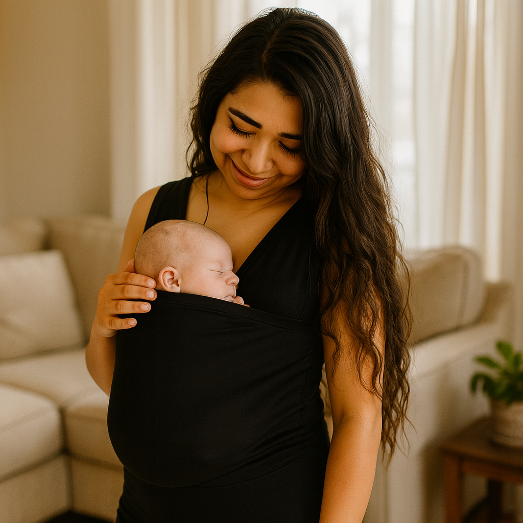 Baby Carrier Shirt — Elastic Newborn Skin-to-Skin Wear