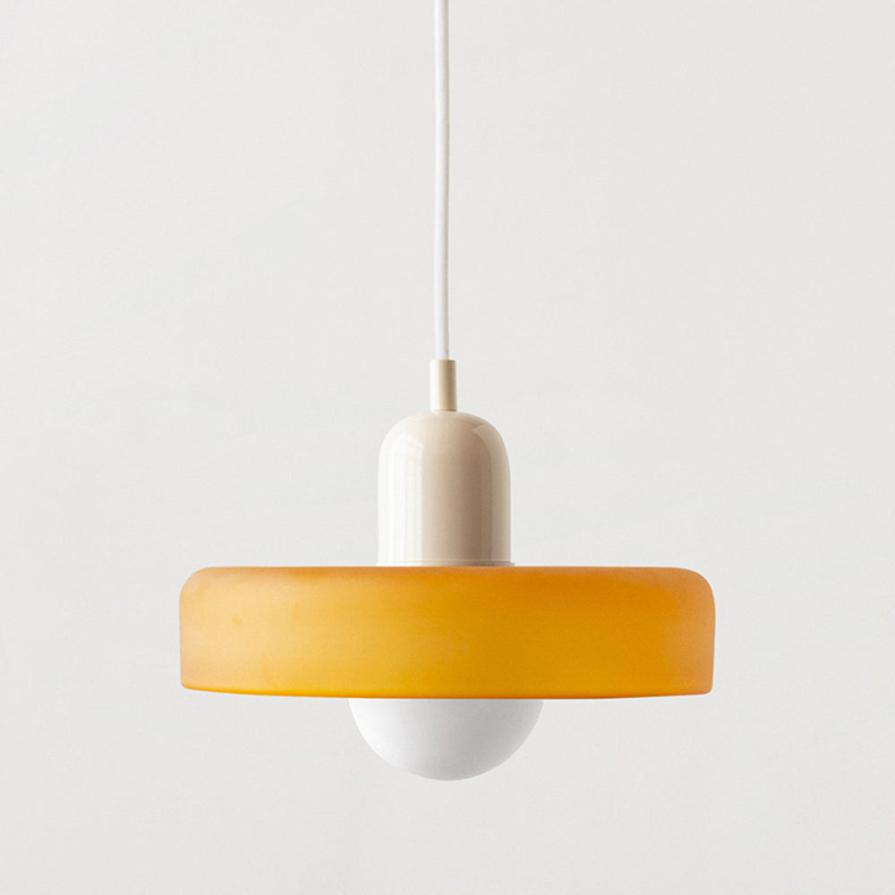 Luccon-pendellampe med dobbeltglas, G9, 35 cm