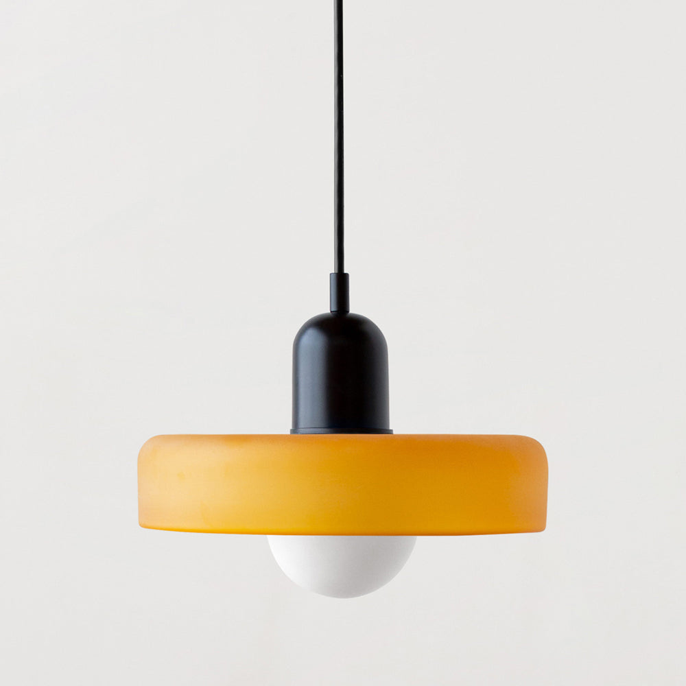 Luccon-pendellampe med dobbeltglas, G9, 35 cm