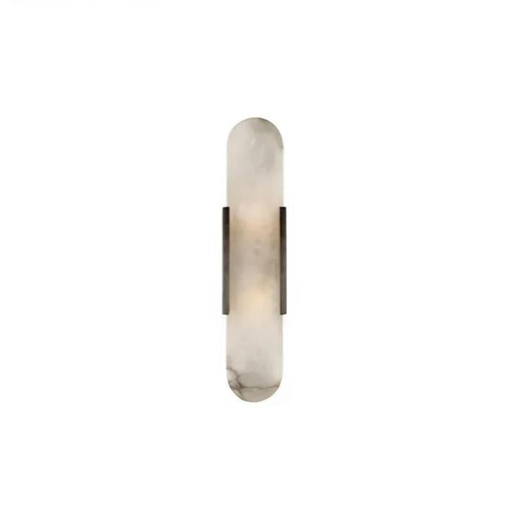 Marmeren wandlamp — zacht sfeerlicht, modern ontwerp