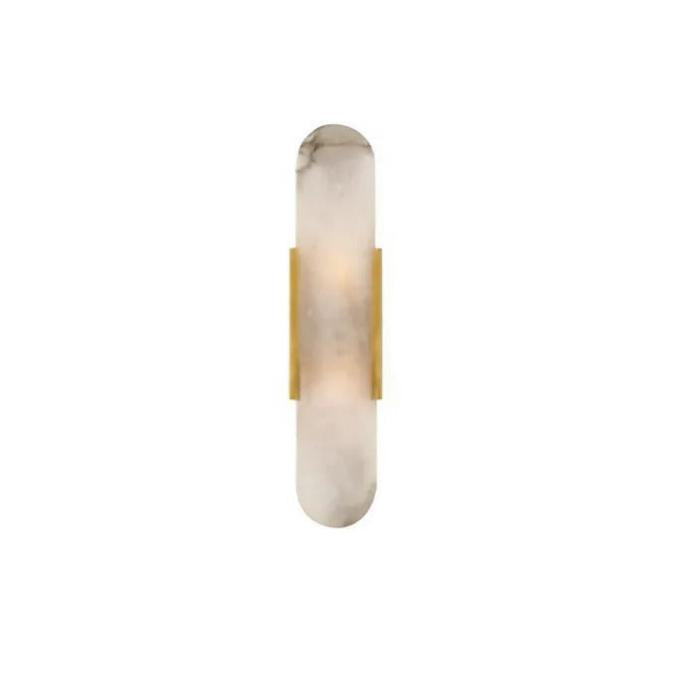 Marmeren wandlamp — zacht sfeerlicht, modern ontwerp