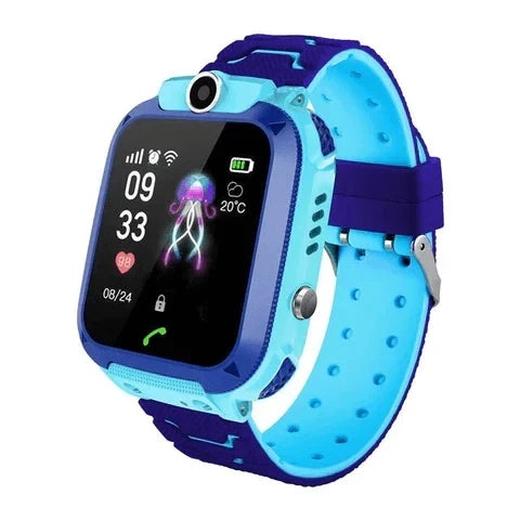 Montre connectée GPS pour enfants - Étanche, bouton SOS, mode école