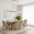 Brach Crystal Rectangular Chandelier | wildoxy