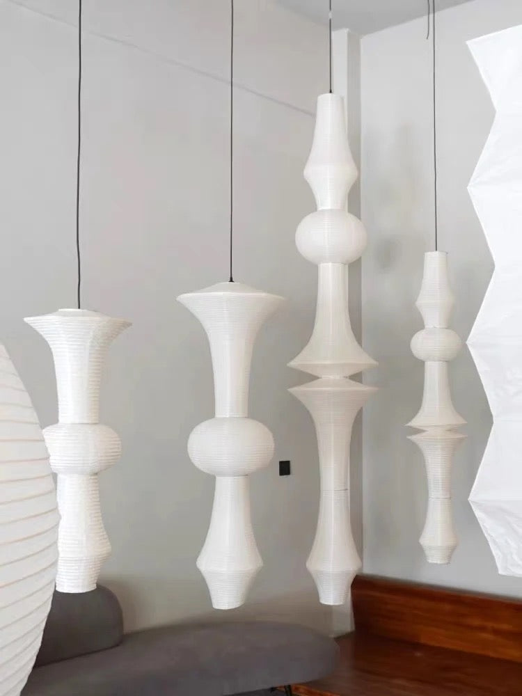 LyraCrest Sculpted Pendant Lights — Contemporary Aesthetic Design