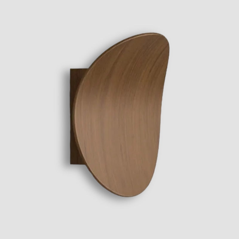Brielle Modern Wooden Wall Lamp — Streamlined Silhouette, Warm Natural Light