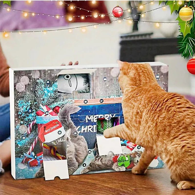 WhiskerJoy 2025 Advent Calendar — 23 Daily Catnip Toys