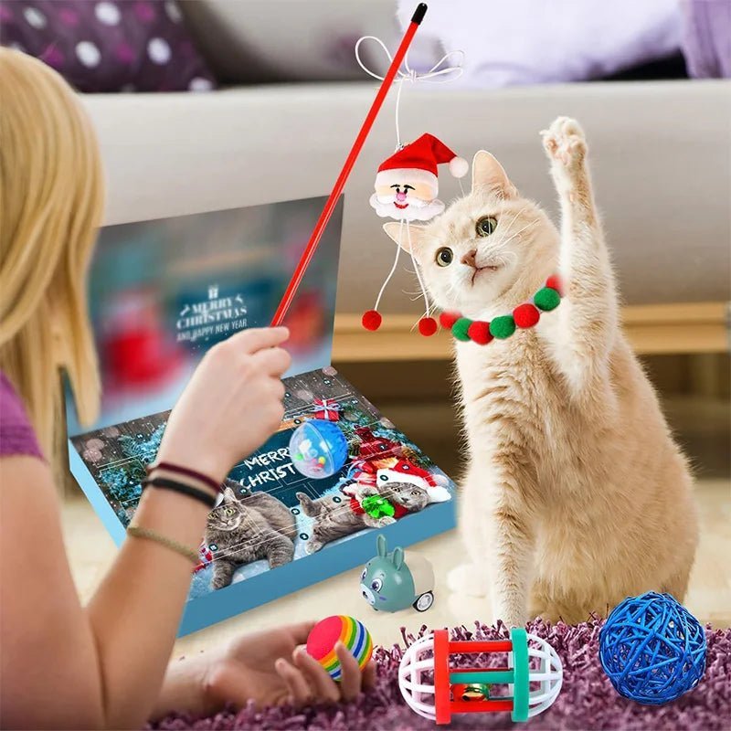 WhiskerJoy 2025 Advent Calendar — 23 Daily Catnip Toys