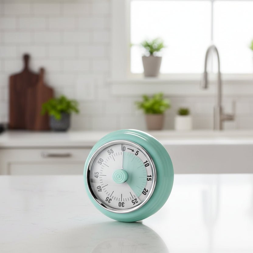 LumaTime Magnetic Kitchen Timer — Extra Loud Alarm, Bright Easy-Read Display
