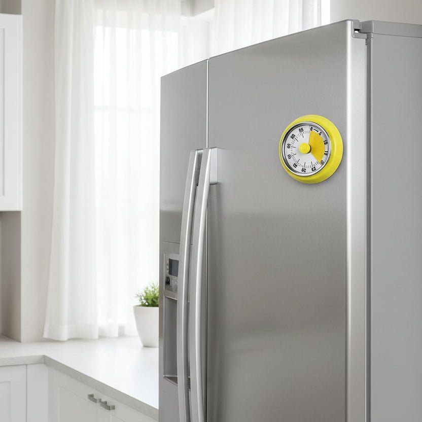 LumaTime Magnetic Kitchen Timer — Extra Loud Alarm, Bright Easy-Read Display