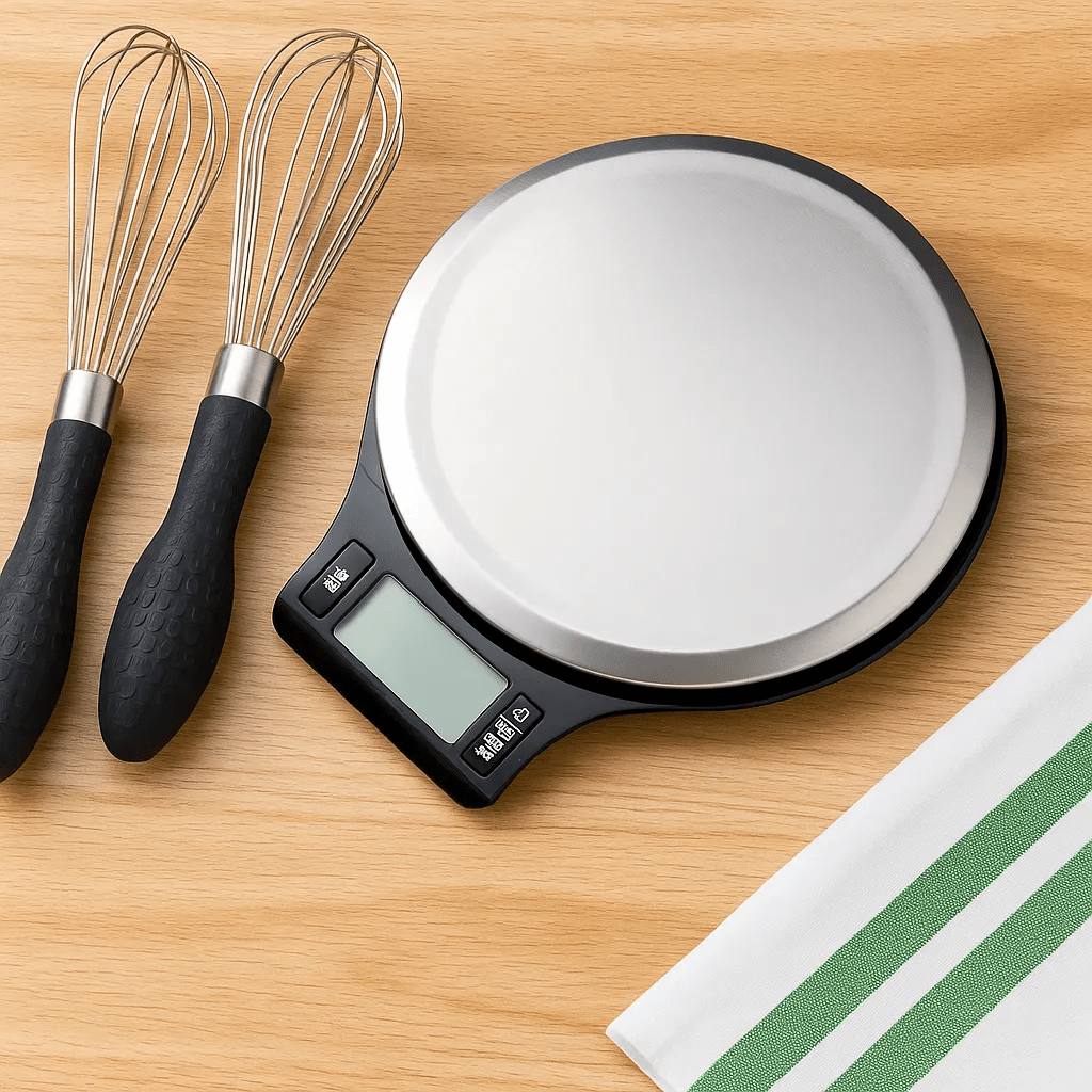 ChefNova Digital Kitchen Scale — Clear LCD Display and Precise Readings