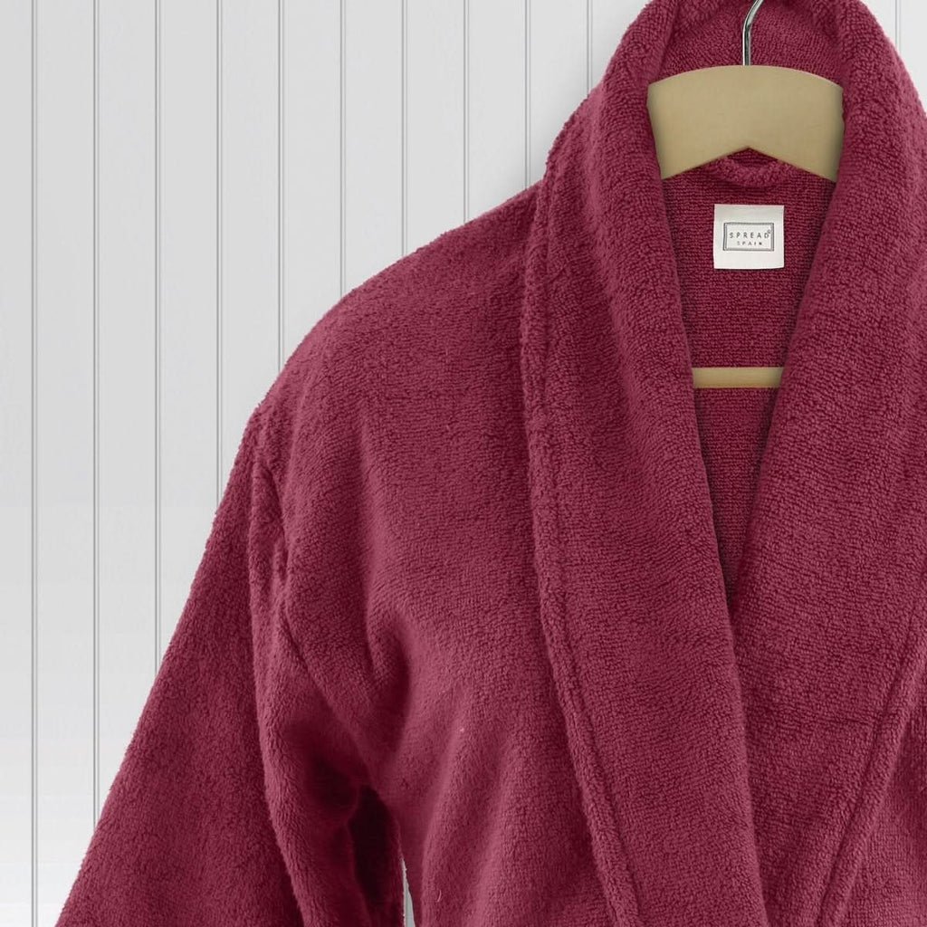 Aurora 100% Cotton Spa Bathrobe — Absorbent Comfort Weave