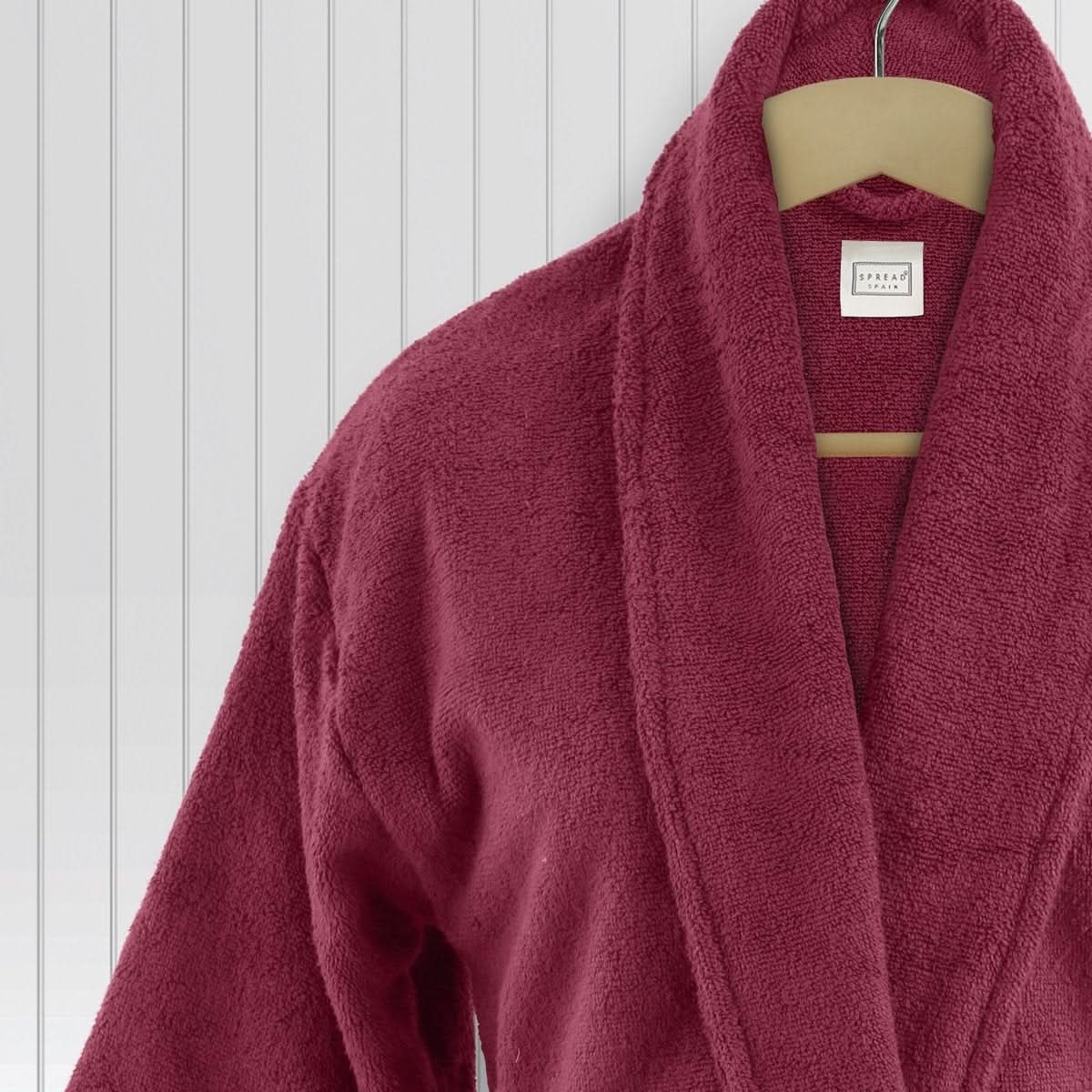Aurora 100% Cotton Spa Bathrobe — Absorbent Comfort Weave