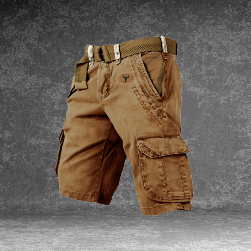 Summit Men's Cargo Shorts — Lightweight, Breathable Design and Multiple Pockets