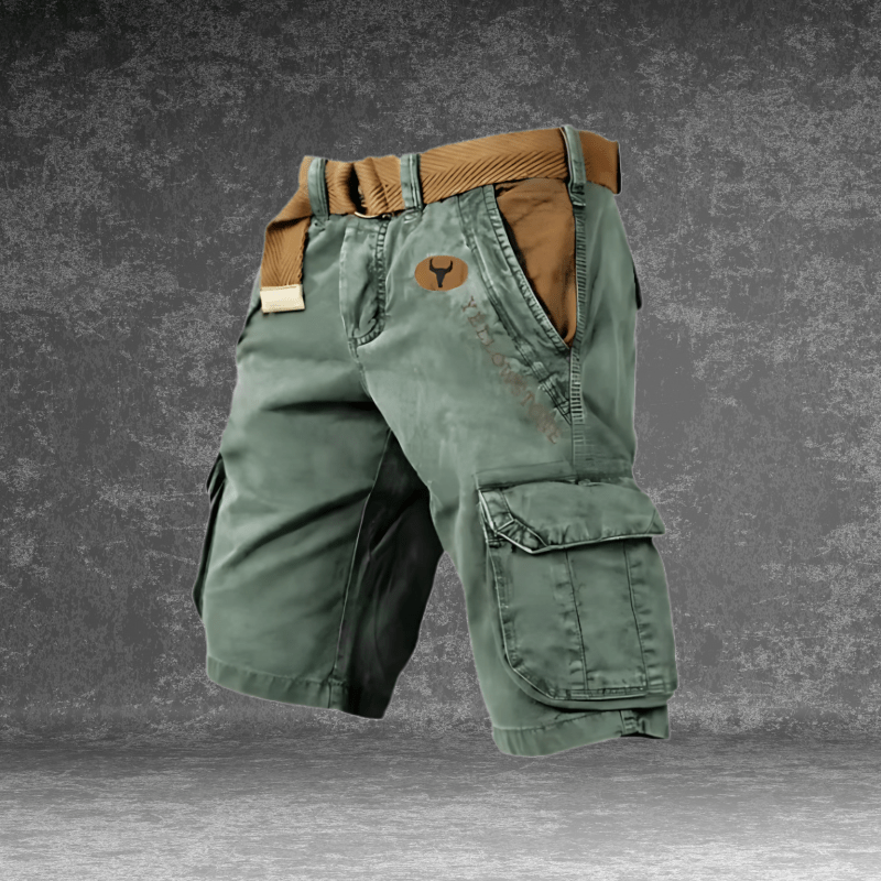 Summit Men's Cargo Shorts — Lightweight, Breathable Design and Multiple Pockets