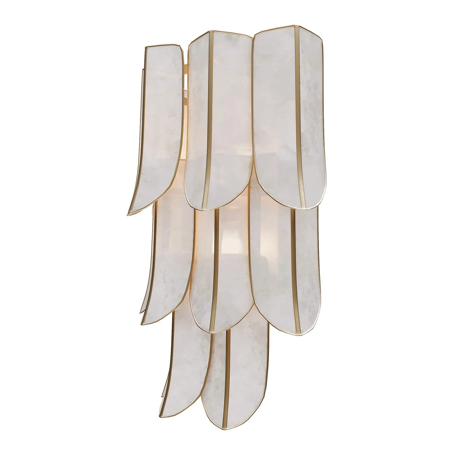Cartagena Vintage Gold Leaf Wall Lamp | wildoxy